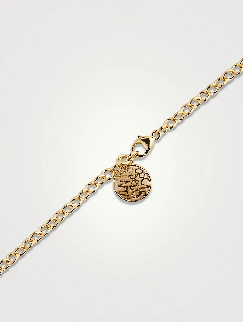 Crushed Heart Necklace