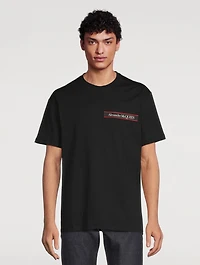 Selvedge Logo T-Shirt With Tape Detail