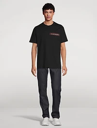Selvedge Logo T-Shirt With Tape Detail