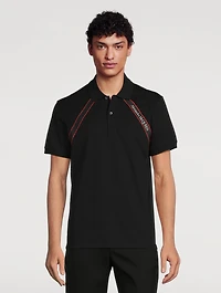 Cotton Polo With Harness