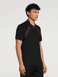 Cotton Polo With Harness