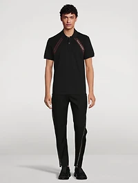 Cotton Polo With Harness