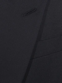 Wool And Mohair Jacket With Large Lapel