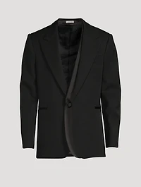 Wool Trompe L'Oeil Jacket