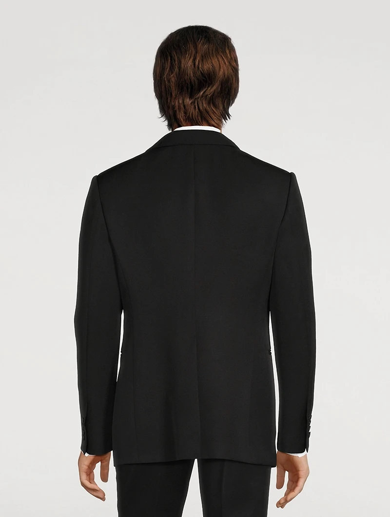 Wool Trompe L'Oeil Jacket