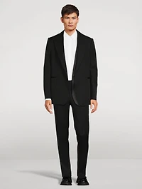 Wool Trompe L'Oeil Jacket