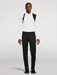 Cotton Shirt With Harness