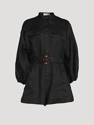 Devi Panelled Playsuit