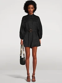 Devi Panelled Playsuit