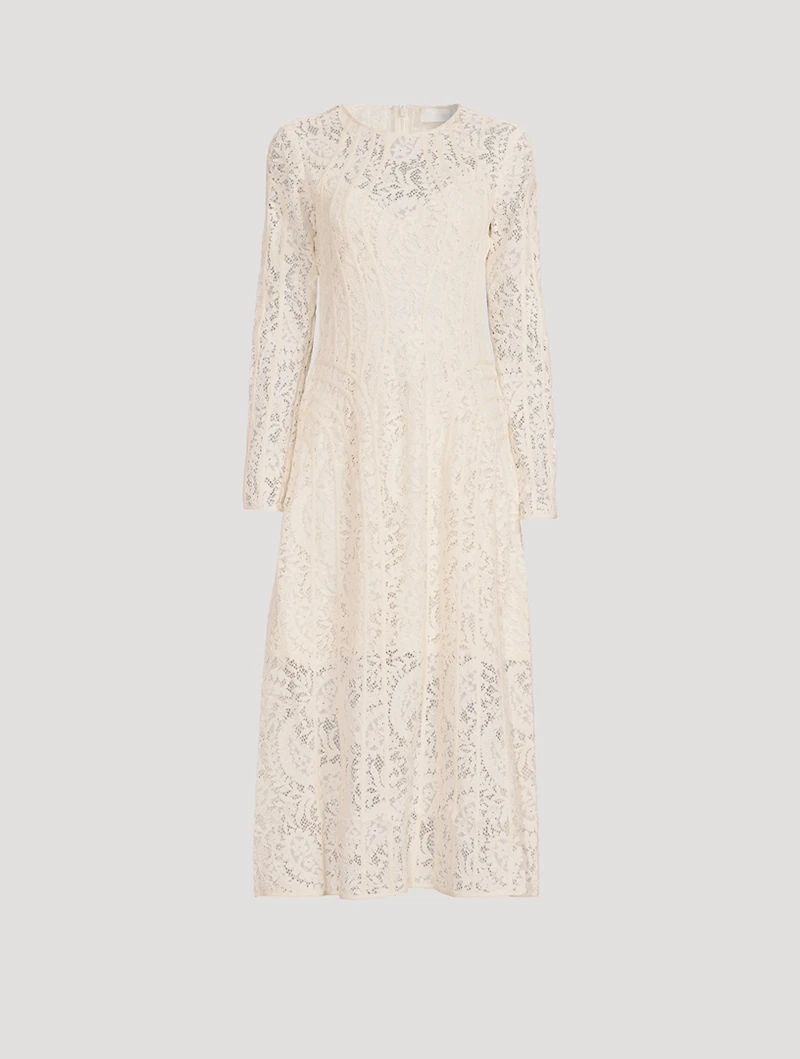 Devi Lace Midi Dress