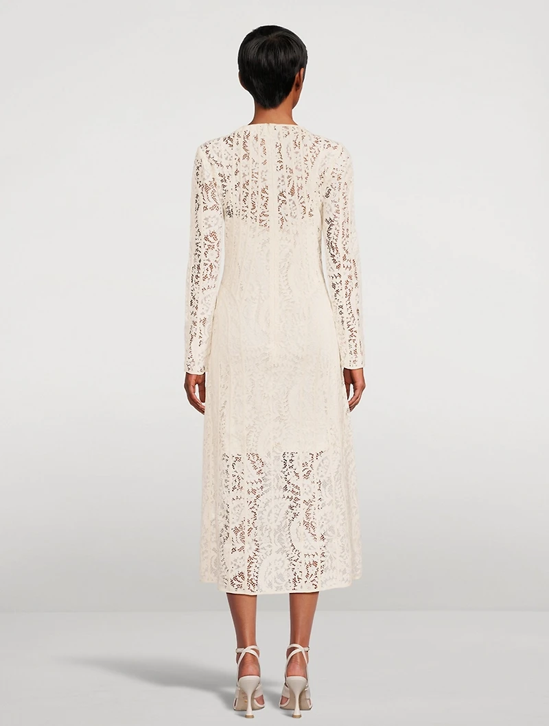 Devi Lace Midi Dress