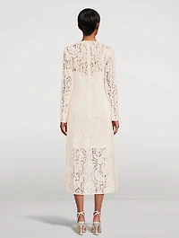 Devi Lace Midi Dress