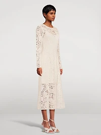 Devi Lace Midi Dress