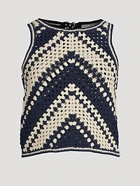 Chintz Crochet Tank Top