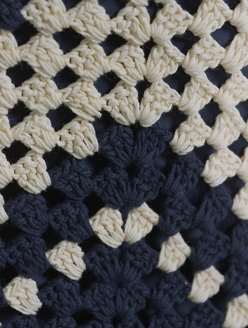 Chintz Crochet Midi Skirt
