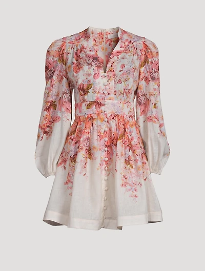 Devi Mini Dress Floral Print