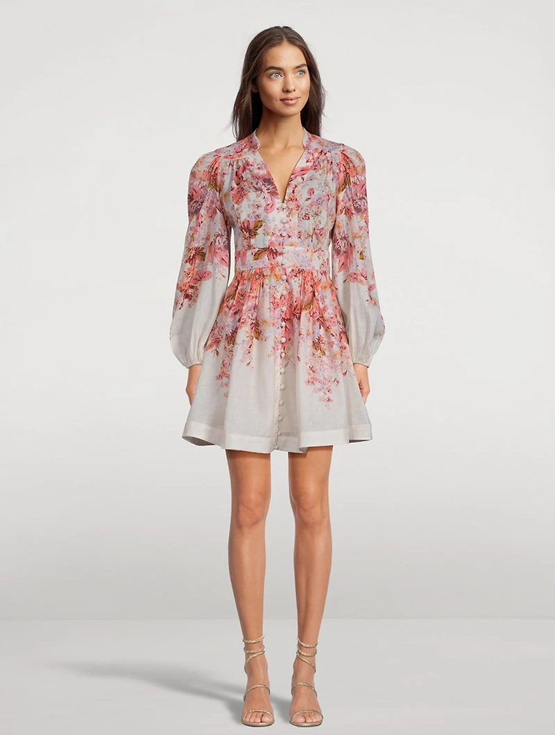 Devi Mini Dress Floral Print