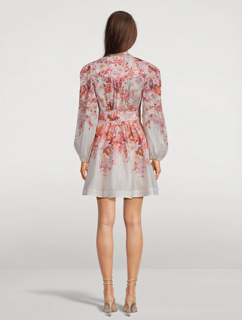 Devi Mini Dress Floral Print