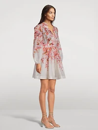 Devi Mini Dress Floral Print