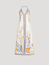 Halcyon Midi Dress Floral Print