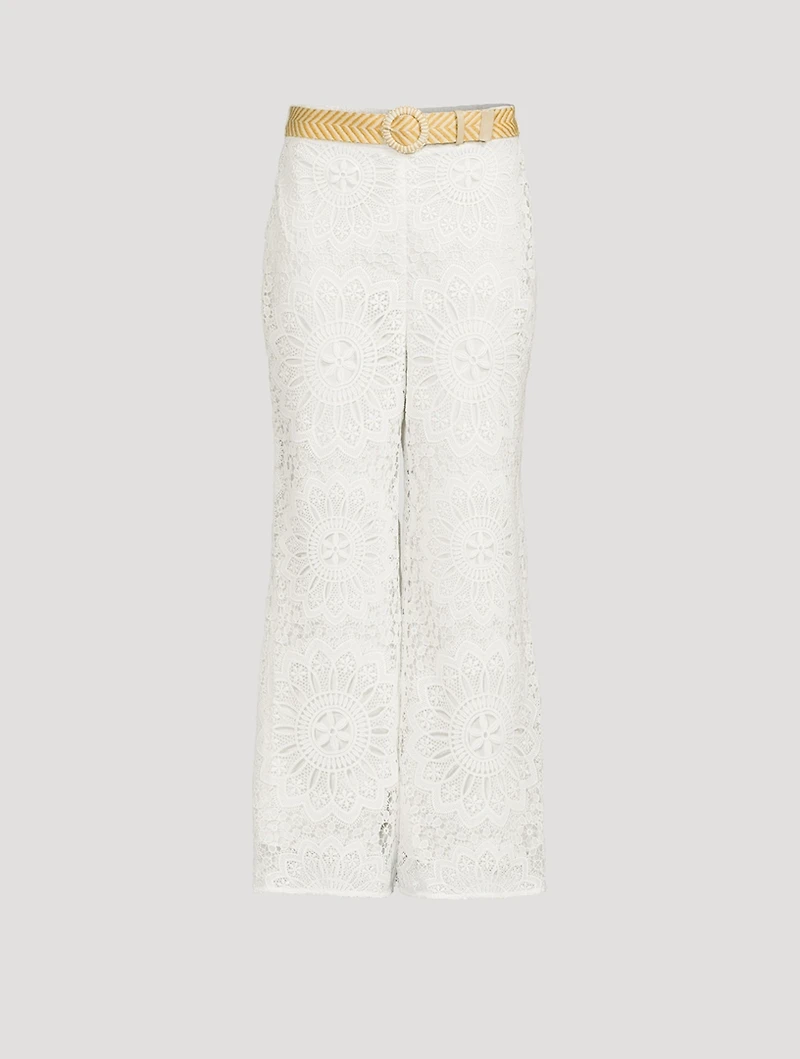 Chintz Crochet Lace Trousers