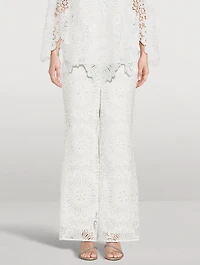 Chintz Crochet Lace Trousers