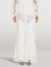 Chintz Crochet Lace Trousers