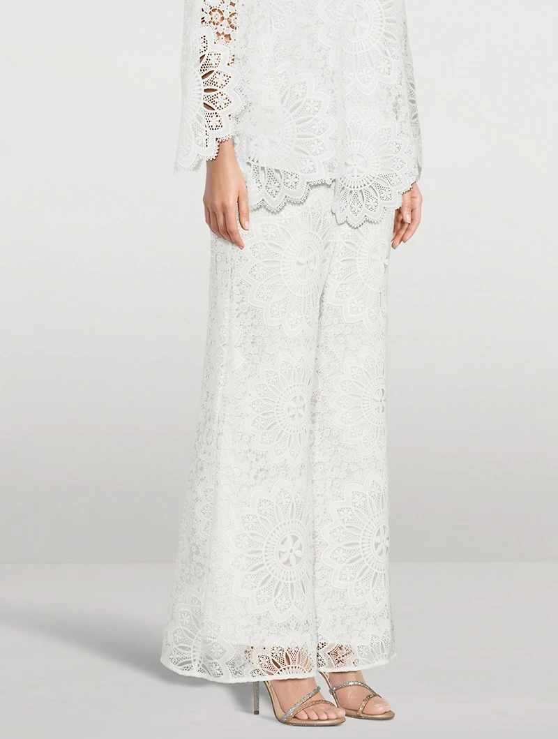 Chintz Crochet Lace Trousers