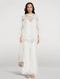 Chintz Crochet Lace Trousers