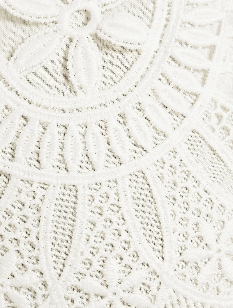 Chintz Crochet Lace Trousers
