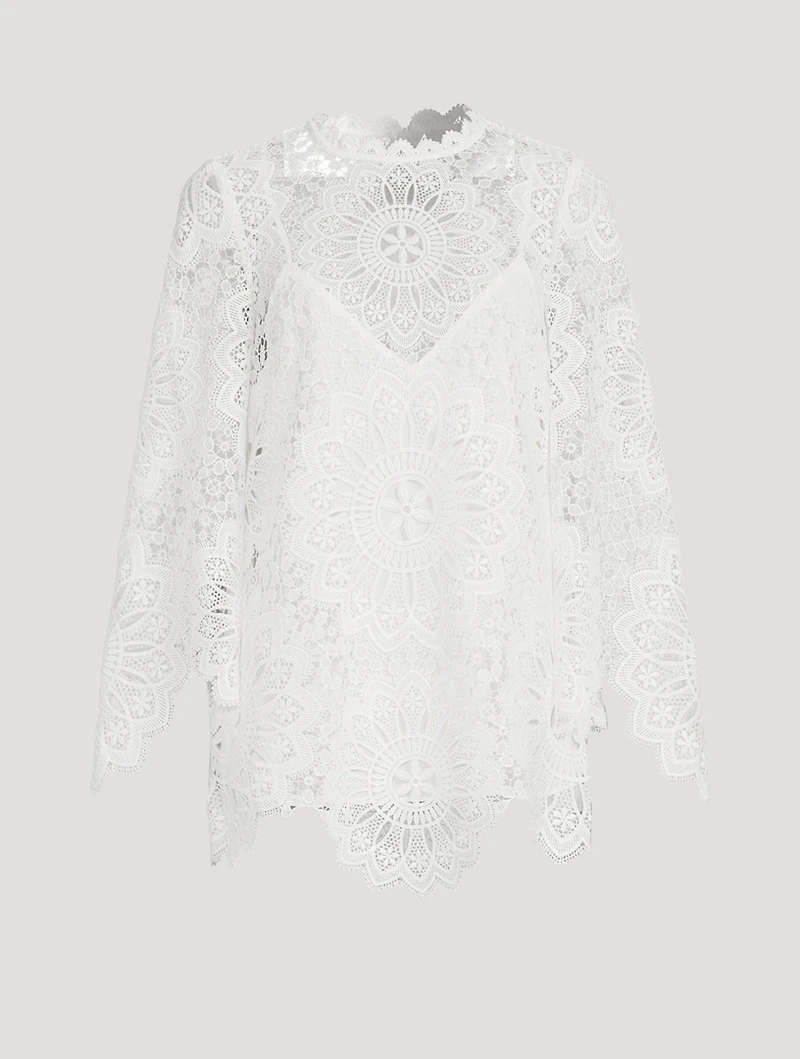 Chintz Crochet Lace Blouse
