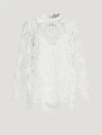 Chintz Crochet Lace Blouse