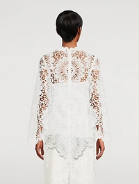 Chintz Crochet Lace Blouse