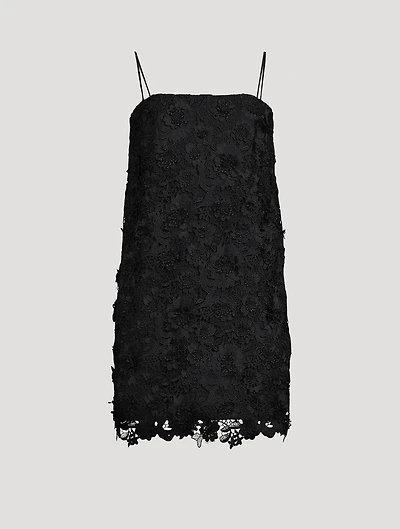 Raie Floral Lace Mini Dress