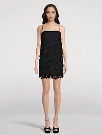 Raie Floral Lace Mini Dress