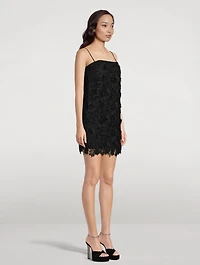 Raie Floral Lace Mini Dress