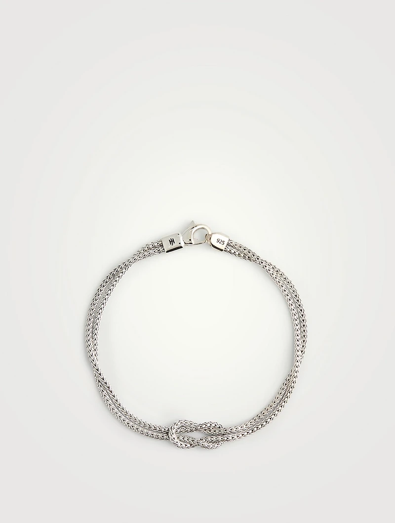 Love Knot 1.8MM Silver Bracelet
