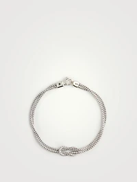 Love Knot 1.8MM Silver Bracelet