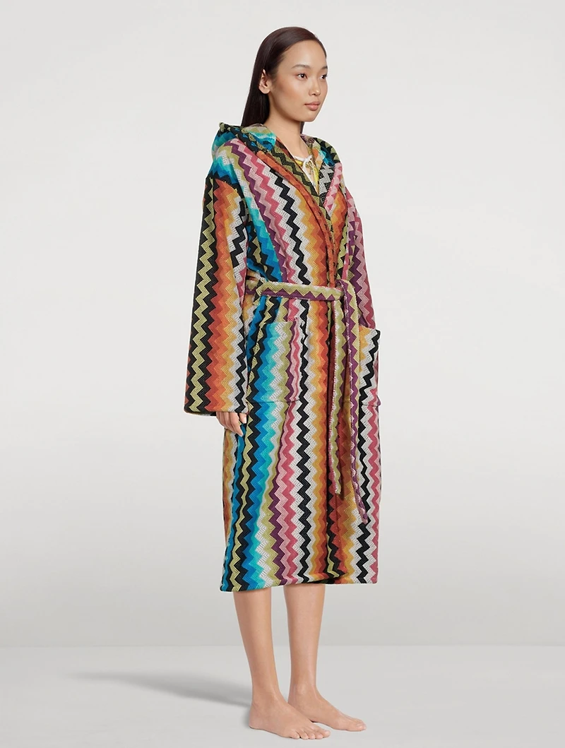 Buster Cotton Hooded Bathrobe