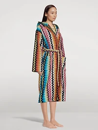 Buster Cotton Hooded Bathrobe