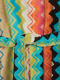 Giacomo Cotton Hooded Bathrobe