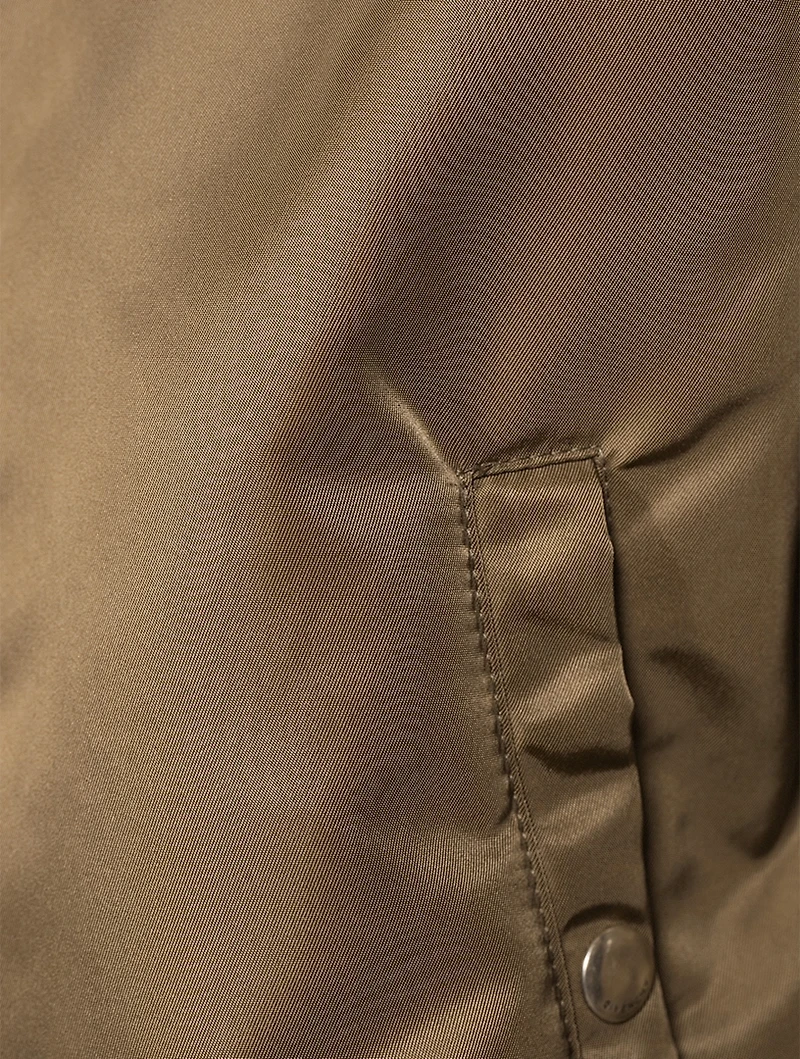 Bomber Jacket With Logo