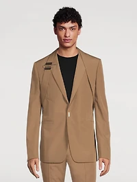 U-Lock Harness Slim Fit Jacket