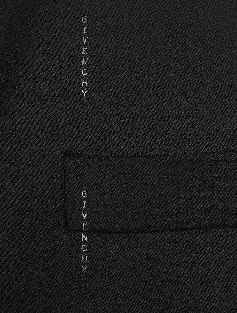 Wool Zipped Short Jacket