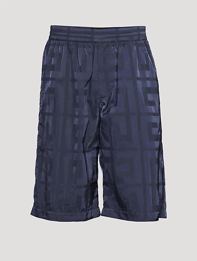 4G Shiny Nylon Shorts