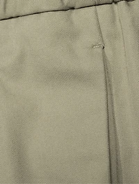 Cotton Straight-Leg Pants
