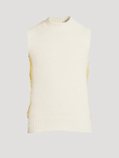 Alpaca And Wool Sweater Vest