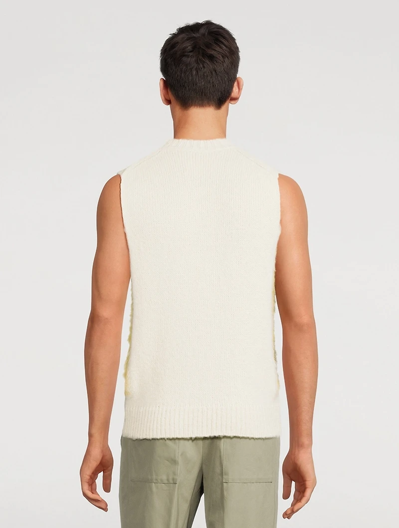 Alpaca And Wool Sweater Vest
