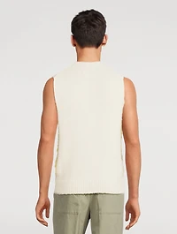 Alpaca And Wool Sweater Vest