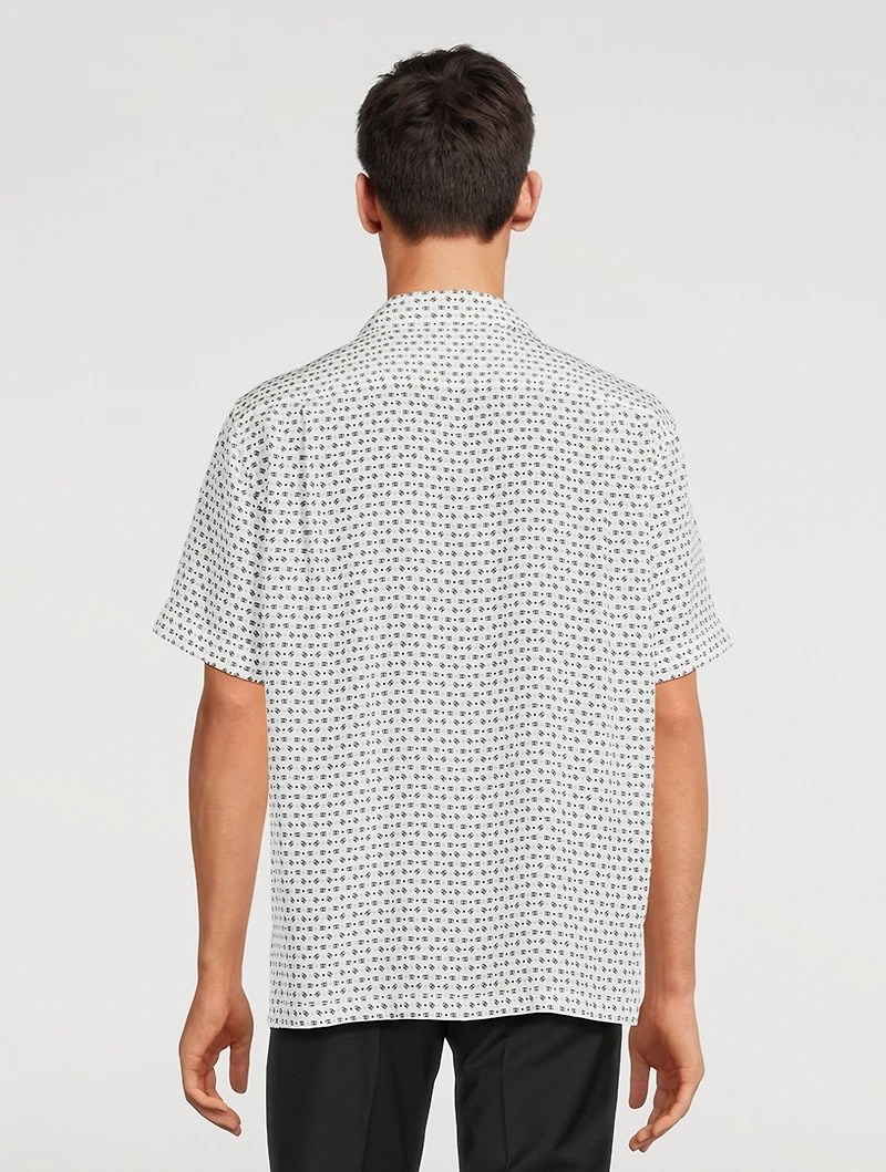 Silk Short-Sleeve Shirt